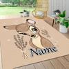 Custom Name Dumbo Circus Adventure Carpet Rug Customizable Soft Washable Anti-Slip Home Living Room Sofa Mats Personalized Rug. 0909427