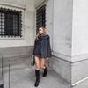 Women'S Asymmetrical Scarf Short Knitted Jacket