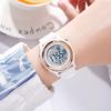 SKMEI 2094 Luxury Womens Digital Wristwatch Stopwatch Lady Waterproof Shockproof Back Light Countdown Watches for Women Reloj