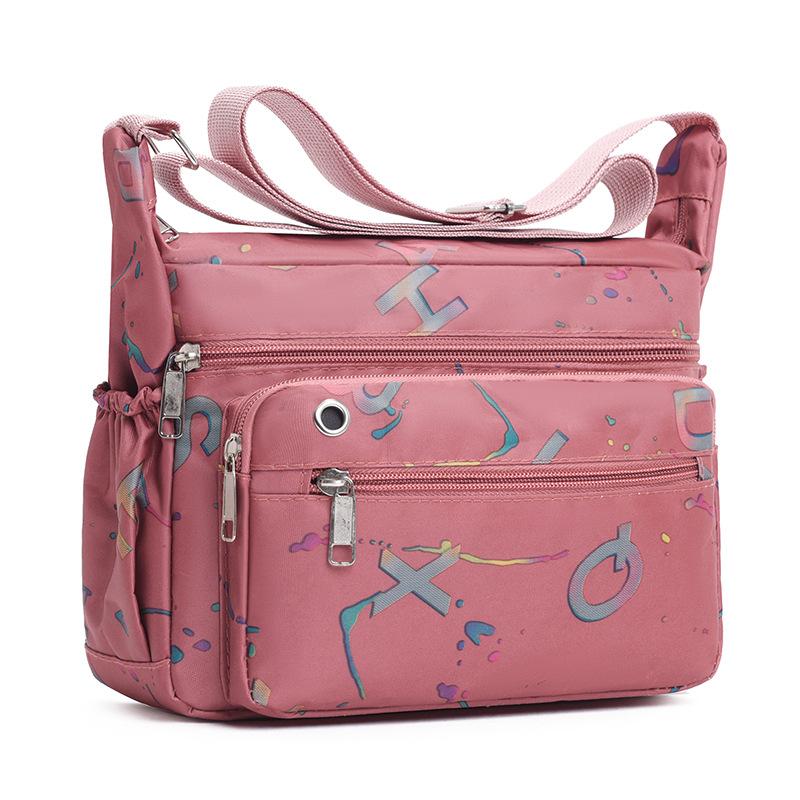 New Women's Bag Shoulder Bag Fashionable Multi-pocket Multi-compartment Messenger Bag Outdoor Leisure Large-capacity Women's Bag