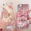 For iPhone 5 5s SE (2016) 4 4s Cute Flower Butterfly Cat Painted Case For iPhone5 iPhone4 Soft Silicone TPU Phone Cases