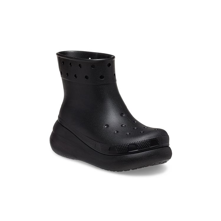 Crocs Classic Crush Rain Boot Black Women's 207946-001