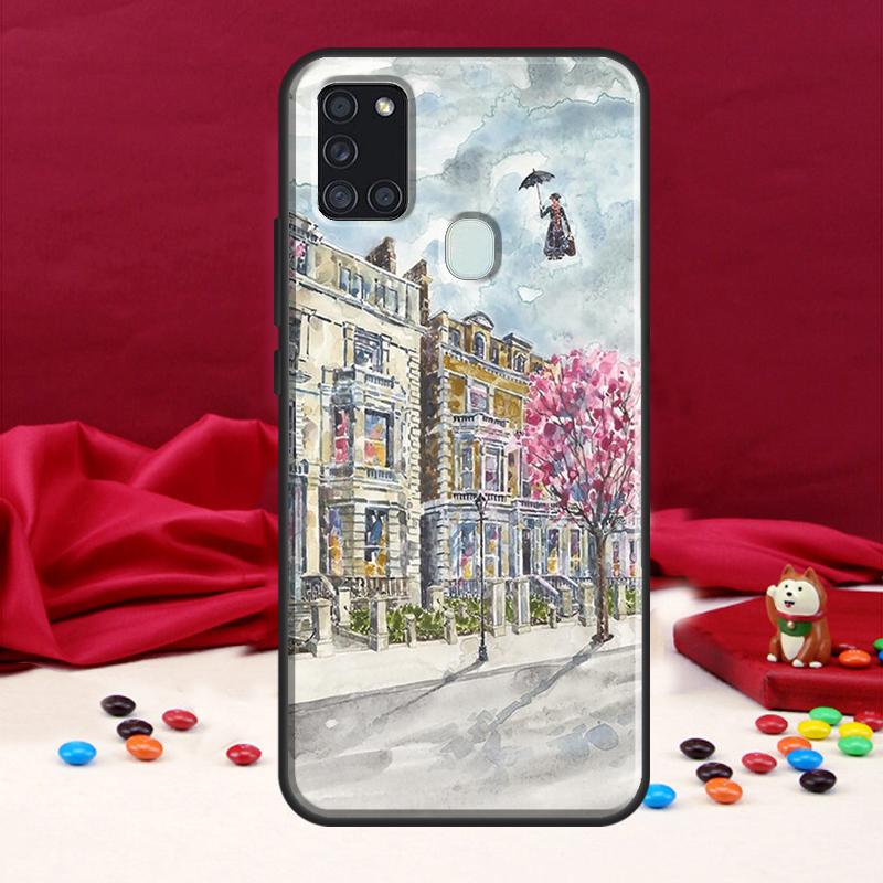 Mary Poppins For Samsung Galaxy A34 A54 A14 A52 A32 A22 A12 A13 A53 A11 A51 A71 A50 Phone Case
