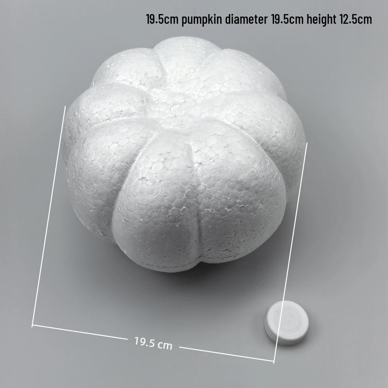 Children's DIY Foam Pumpkin Styrofoam Craft Ball for Early Education