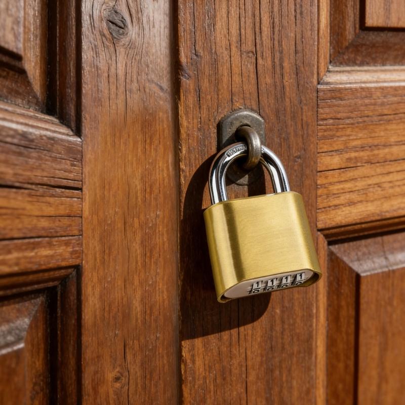 Premium Gold Combination Padlocks 10000 Code Option Waterproofed Anti Pick Resistant Heavyweights Security Lock