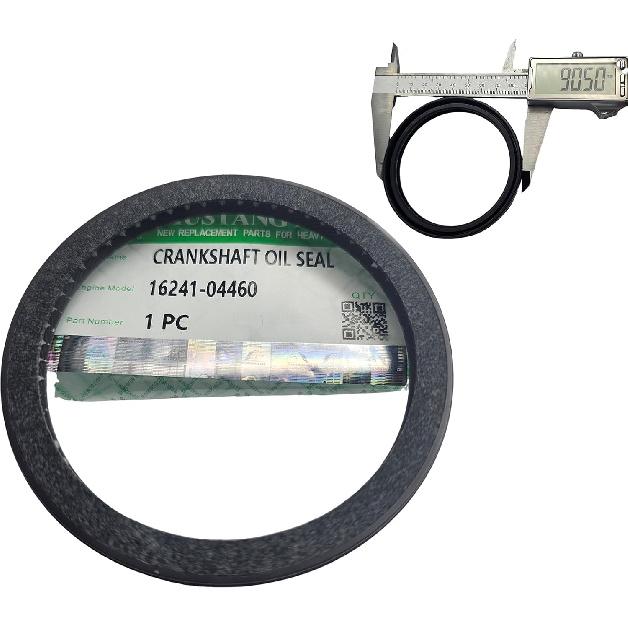 Rear Oil Seal 16241-04460 1624104460 Compatible with Kubota V1305 V1505 Engine
