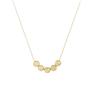 Lucky Bead Necklace Women'S Light Luxury Premium Sense Versatile Clavicle Chain