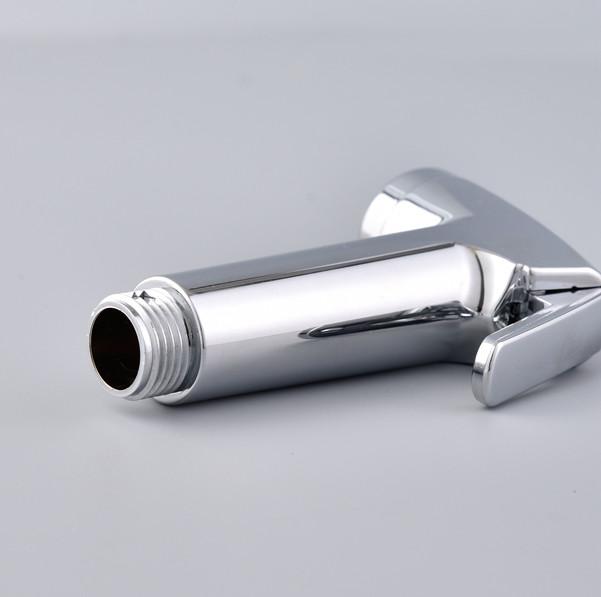 High Quality Eco-Friendly Modern ABS Chrome Bidet with PVC Faucet Wall-Mounted Shattaf for Bathroom Toilet Spray