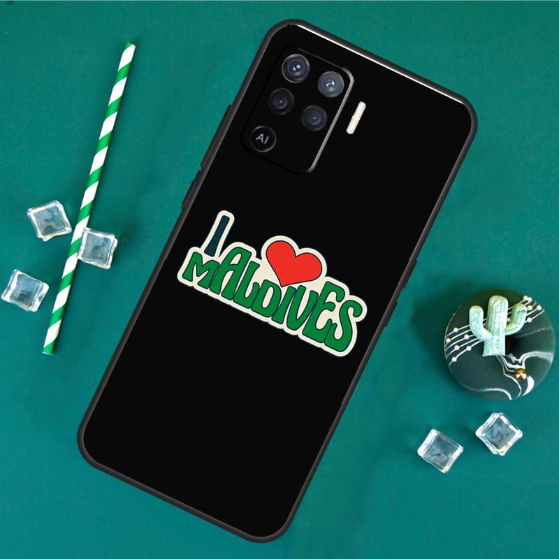 

Чехол для телефона Флаг Мальдив для Oppo A18 A38 A58 A78 A98 A40 A60 A80 A91 A15 A17 A74 A94 A54 A57S A16 A76 A96 OPPO A17