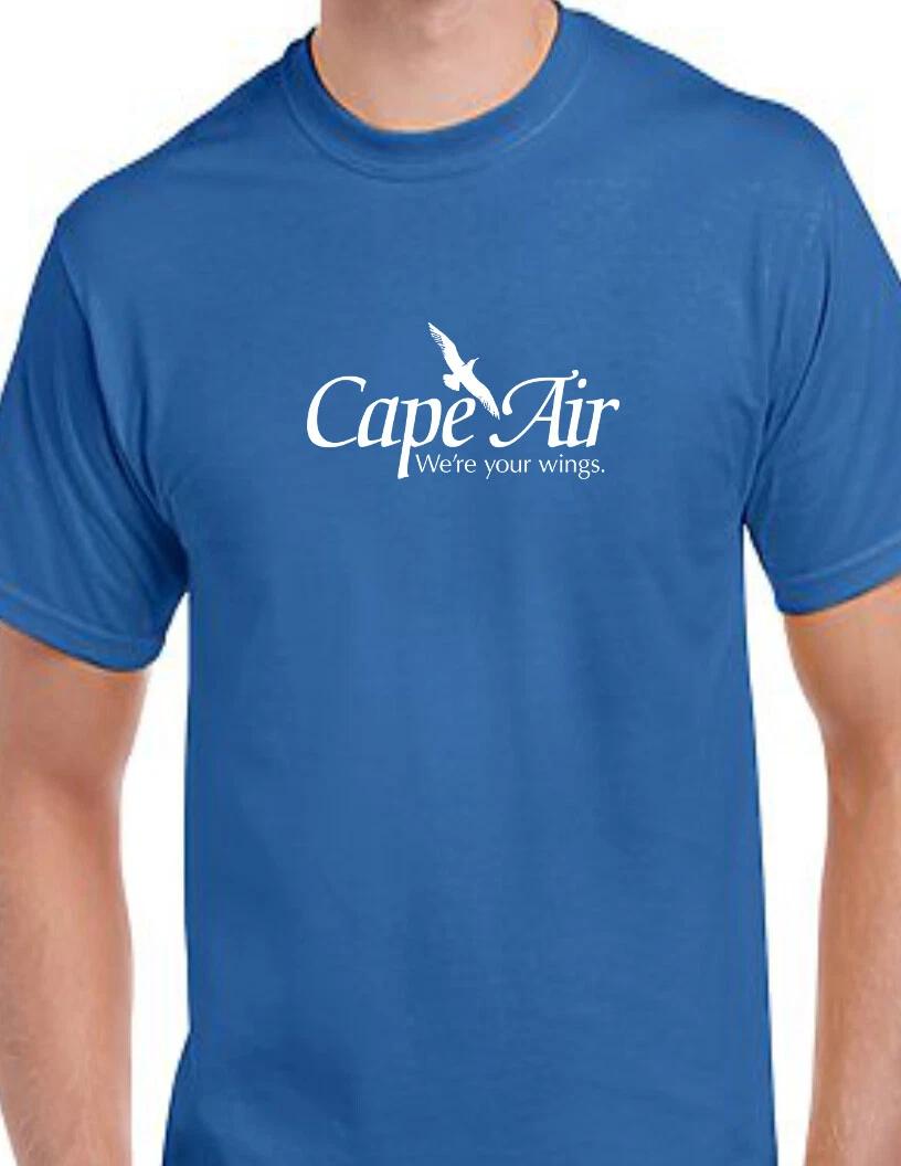 

Cape Air US Airline Travel Pilot Souvenir Retro Classic Logo T-Shirt 2 3XL