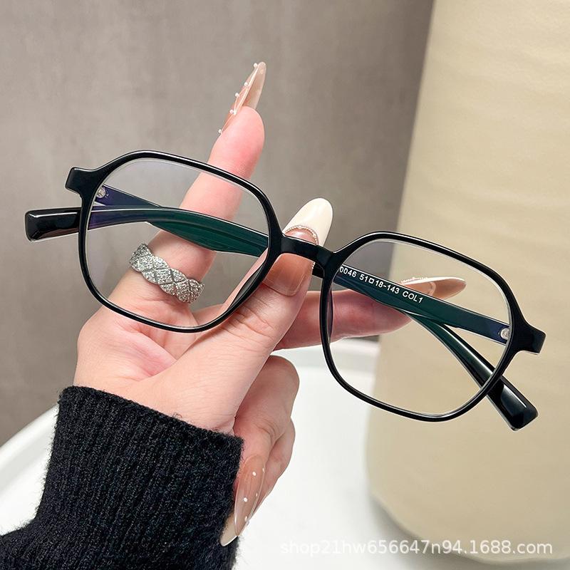 Korean Style 2025 Small Square Frames for Myopia Lenses - Influencer Natural Look, High-End Feel, Enhances Smaller Face Appearance