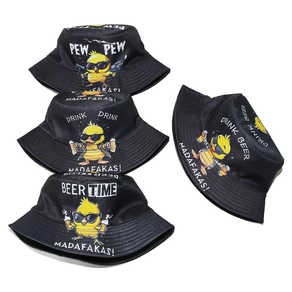 Animal Print Fisherman Hat With Breathable Polyester For Summer Outdoor Casual Wear