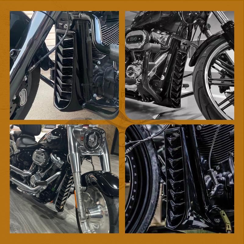 Harley Softail Breakout, Fat Boy, Commander Fat King, Streetfighter Frame Blade Fairing Air Deflector