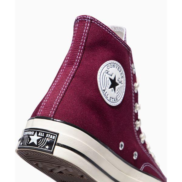 Converse Chuck 70X Comfortable Versatile High-Top Canvas Shoes Unisex sneaker Deep-Red A24250C