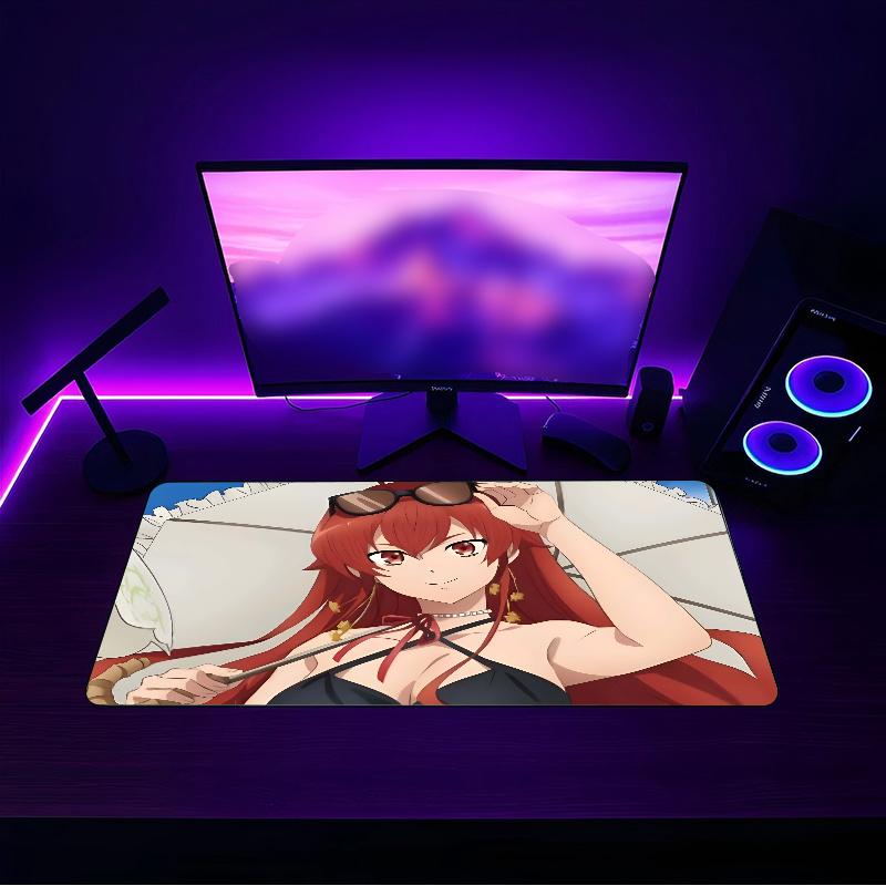 Eris Boreas Greyrat (23) Mouse pad with a non slip rubber base suitable for home offices and an ideal gift for gamers