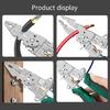 Voltage Testing Electrician Stripping Cutter for Household Maintenance Electrical Work Cable Wire Cutting and Stripping