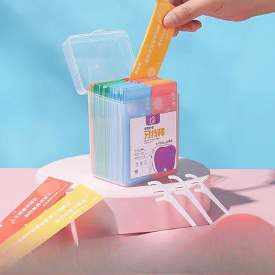 Disposable Dental Floss Individual Packaging Dental Floss Picks Dental FlossFamily-sized Dental Floss ToothpicksSafe Dental Floss