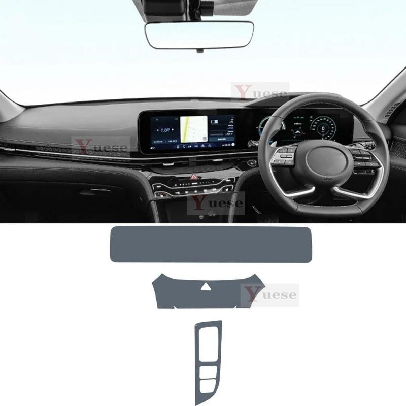 For Hyundai MISTRA -2024 car navigation screen protector invisible transparent film TPU interior film Stickers