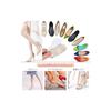LIFHEA Shoe Heel Pads to Prevent Blisters, Shoe Heel Protection Pads, Anti-Slip, Size Adjustable, with Adhesive Stickers, Set of 4
