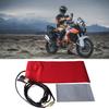 12V Carbon Fiber Pad Waterproof Carbon Fiber Seat Heater Cover Timer Universal Heated Seat Heater Pad Kit UTV E-BIKE Seat Heater