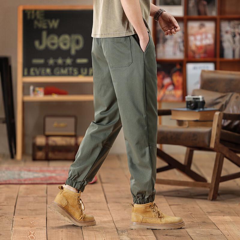 JEEP Men's Stylish Sporty Jogger Cargo Pants