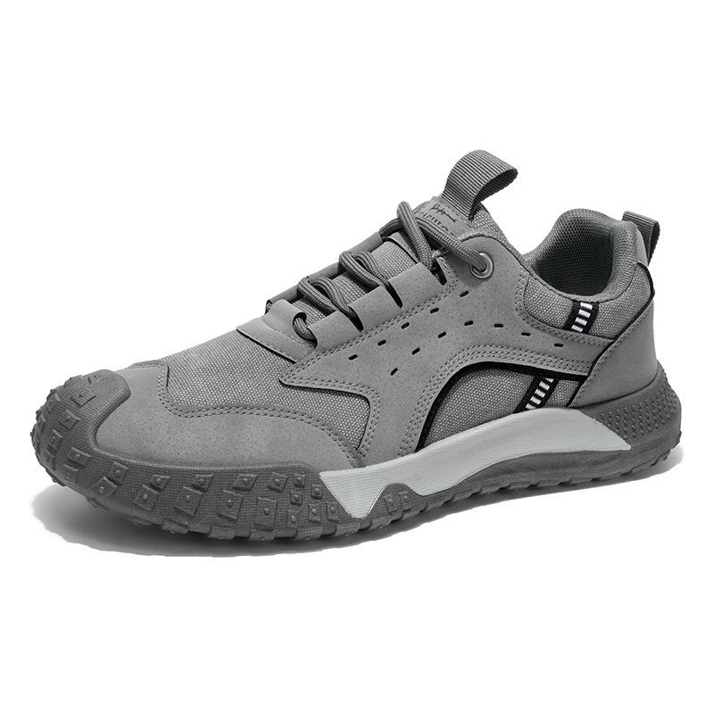 Autumn Men's Shoes New Outdoor Construction Site Work Labor Insurance Shoes Men's Non-slip Wear-resistant Sports Shoes Casual Hiking Shoes Men