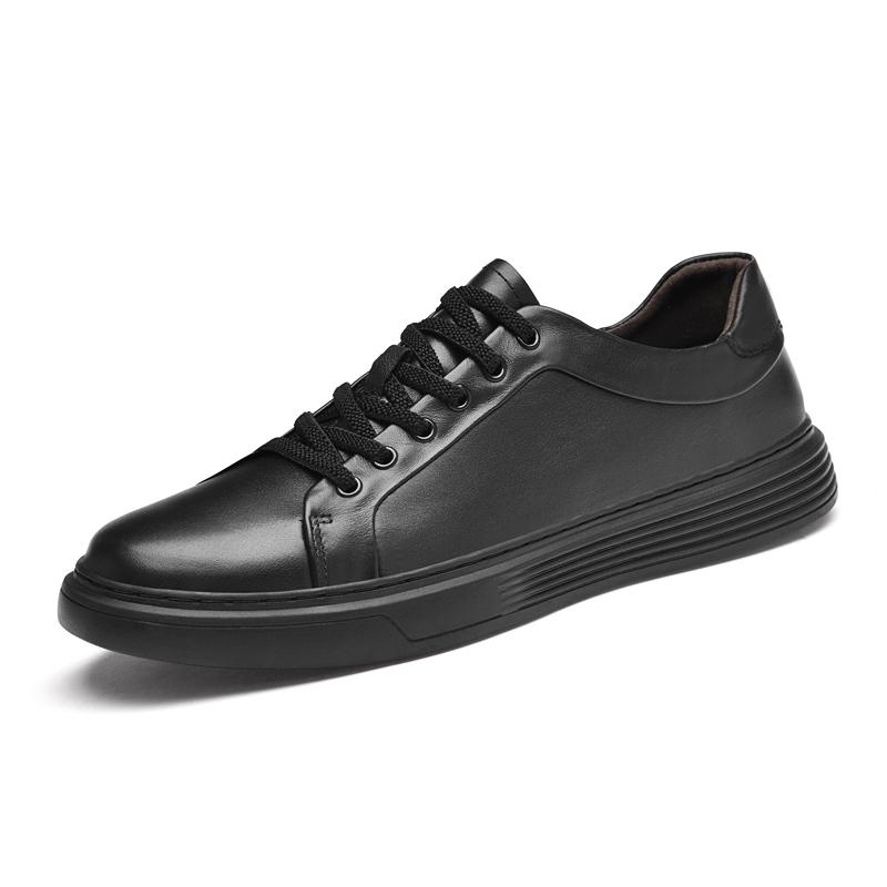 Fashion Genuine Leather Mens Shoes Luxury Stylish Sneakers Spring Autumn Outdoor Tenis Masculino Sport Shoes Fashion Vulcanized Footwear