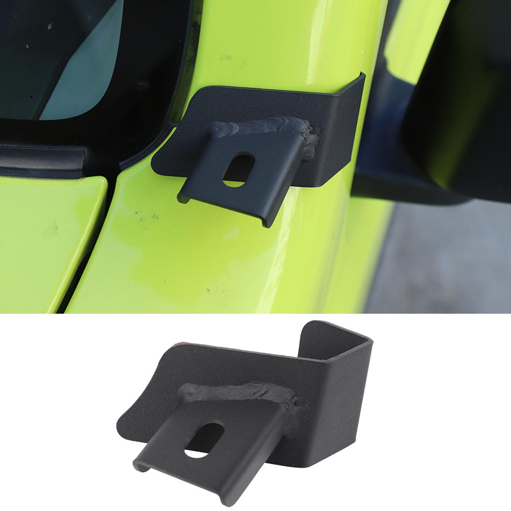 Car Front Cowl Spotlight A Pillar Work Light Mounting Bracket Holder for Suzuki Jimny JB64 JB74 -2023 Exterior