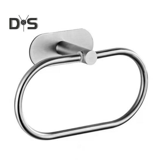 

Вешалка для полотенец, поворотная, нержавеющая, кольцо для вешалки для полотенец, прочный настенный держатель для полотенец, аксессуары для ванной и кухни E