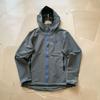 Mens Outdoor Softshell Jacket Windproof Water Resistant Hooded Casual Trendy Fall