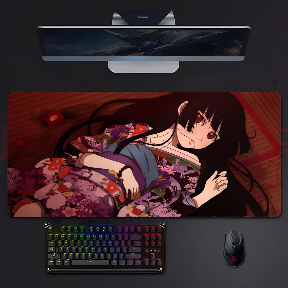 Dark Mysterious Anime Hhell Girl Mouse Pad Mousepad Large Gaming Lockedge Thickened Pc Table Desk Mat