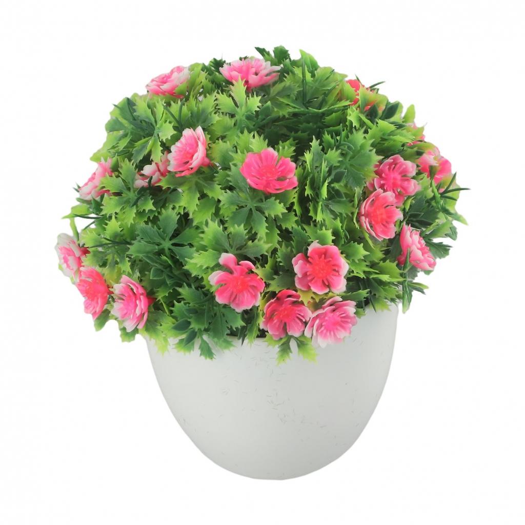 Outdoor Pot Plant Indoor Decor Garden Lifelike Desk Table Potted Pot Plant