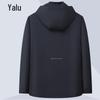 Ya Lu Men's Hooded Business Casual Jacket