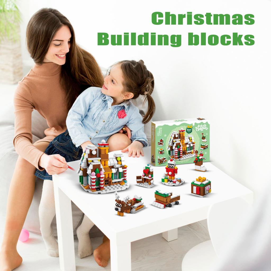 Christmas Gingerbread House Building Christmas Box Christmas Building Assembly