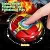 3-In-1 Transformable Gyro Robot Abs Silent Stress Reliever Portable Mini Mechanical Fidget Toy Sensory Education Toy For Kids
