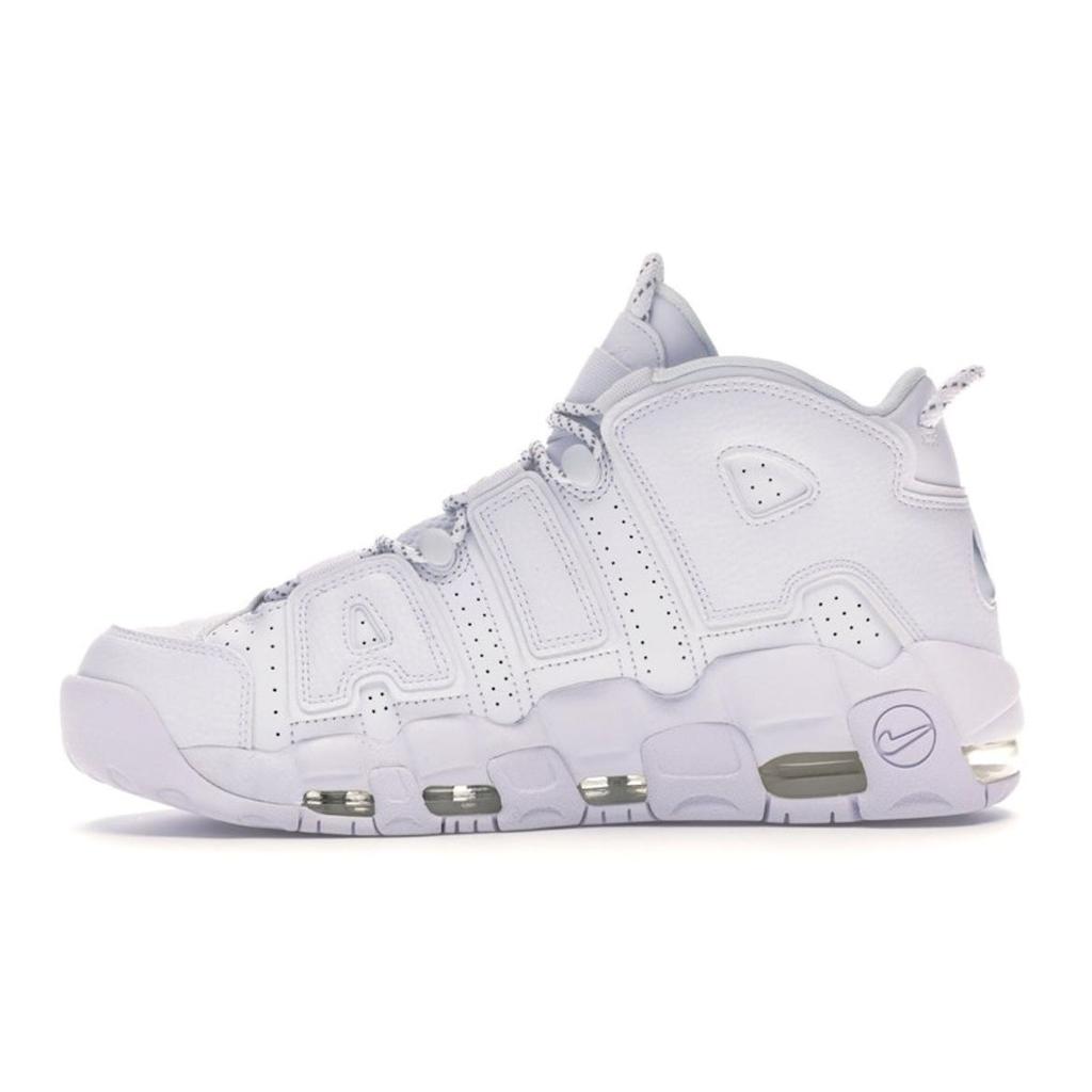 Nike Air More Uptempo Triple White Unisex Sneakers White-White 921948-100