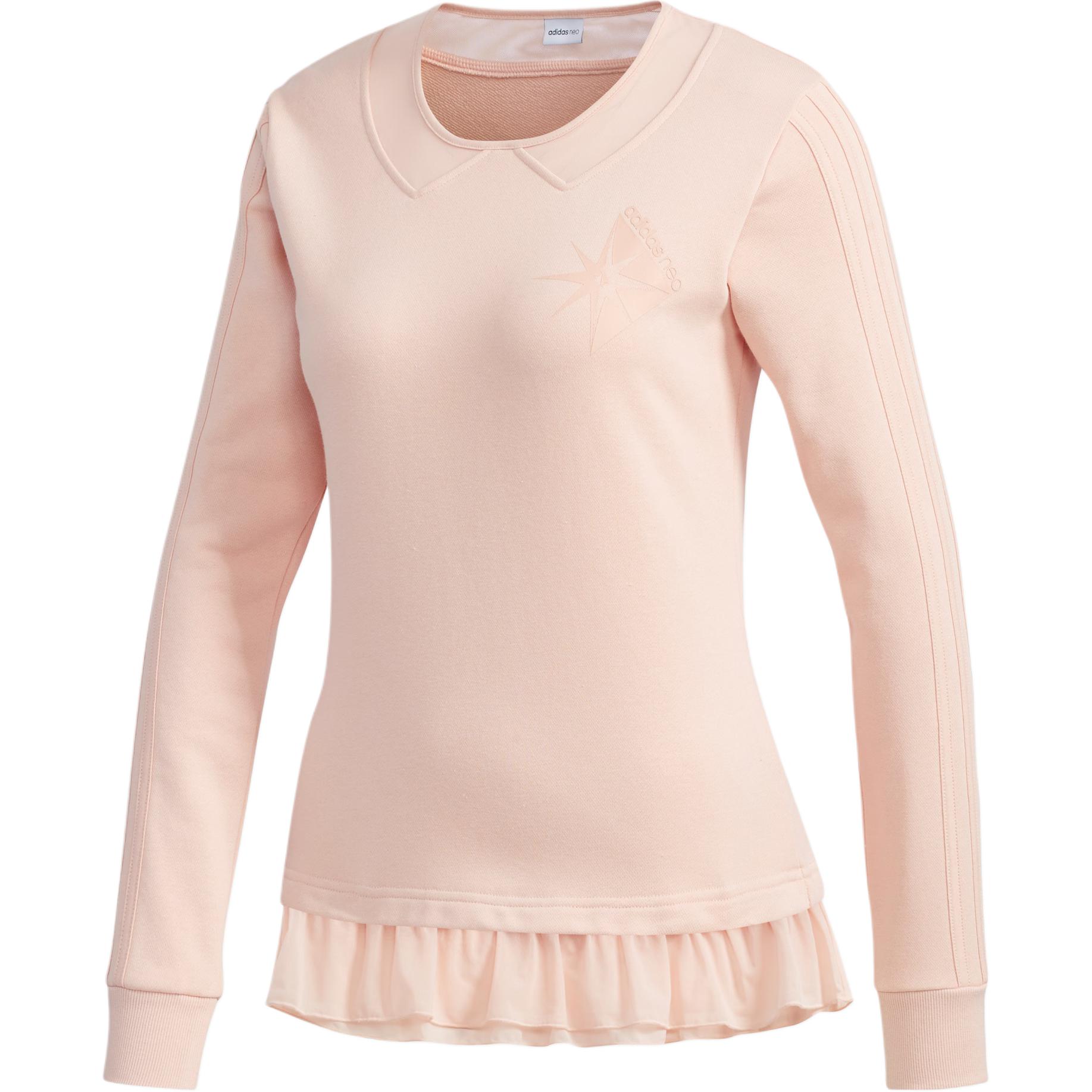 Adidas Neo Sweatshirt Women s Pink ED9175 M/165/88A