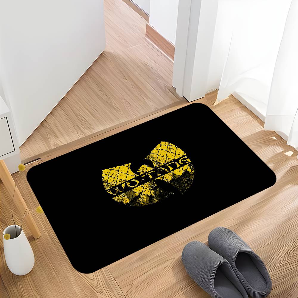 Tappetino da Pavimento WU-TANG-CLAN Antiscivolo Tappetino per Lavanderia Decorazione Lavanderia Balcone Soggiorno Bambini Tappeti per la Casa