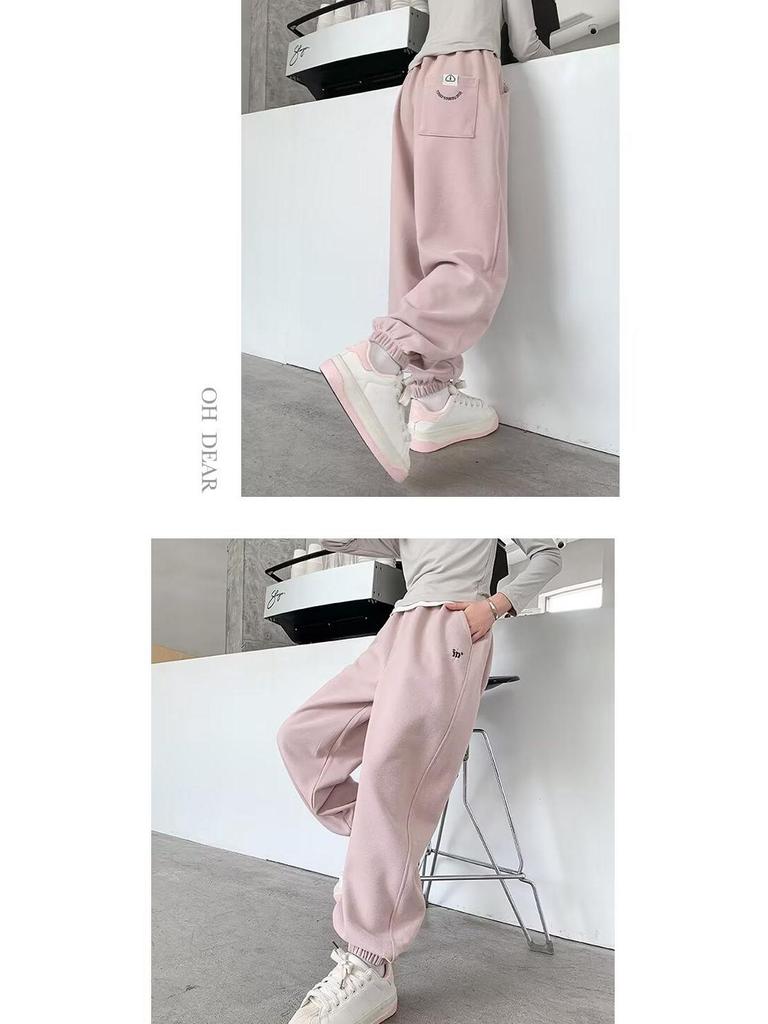2025 Trendy Wide-Leg Casual Pants for Girls - Autumn Collection