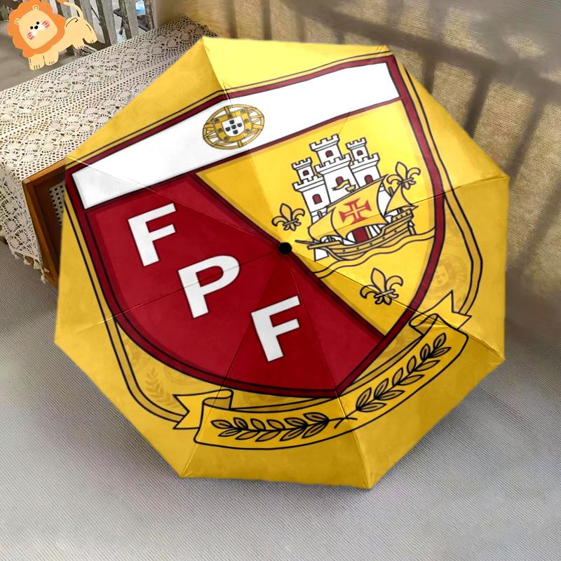 Portuguese Heritage Emblem Folding umbrella Umbrella Suitable for all seasons printing Sun umbrella Gift