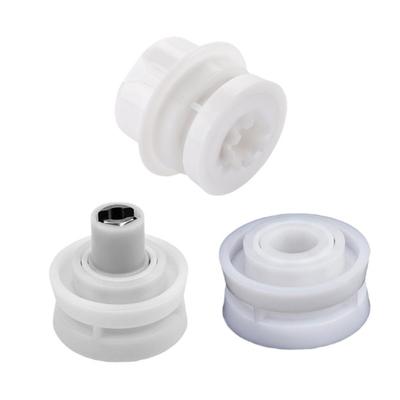 For RC9950A Robotic Pool Pulley For Robotic Pool Cleaner White 3-piece Set Extends Cleaner Lifespan Improves Cleaning Coverage