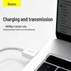 Baseus 2m White Fast Charging Cable for iPhone & iPad
