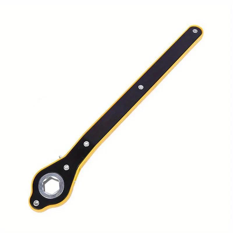 

Pro Labor Saver Jack Wrench - Heavy-Duty Ratchet Wrench, Compact Scissor Jack, Garage-Ready Tool, Tire Wheel Lug Wrench Holder Hexagon
