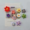 10Pc Candy Flower Frosted Plastic Fridge Magnets Creative Korean 3D Magnets Cartoon Magnet Home Decore Creative Magnetic Sticker