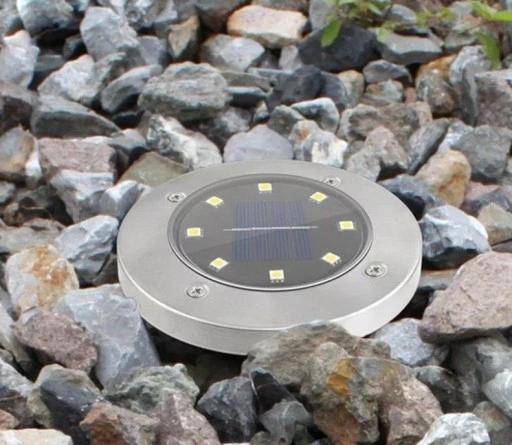 8X Lampa Solarna Ogrodowa Led Wbijana Najazdowa Gruntowa