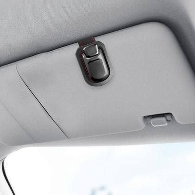 Suport pentru ochelari de soare auto, organizator de depozitare a ochelarilor, ușor de instalat, clemă multifuncțională pentru