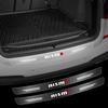 Car Transparent Rear Guard Plate Trunk Sticker For Nissan Nismo Note Armada Pulsar Pathfinder X-Trail Qashqai Car Accessories