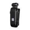 Lavalier Business Headphone Bluetooth-compatible Earphone Call Vibrating Reminder Voice Number Reporting Wireless