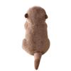 Lifelike Brown Otter Plush Toy PP Cotton Simulation Otter Toy Doll  Birthday Parties