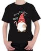 Merry Christmas HO!! Weihnachten Wichtel Gnom Zuckerstange Mütze Unisex Kinder T